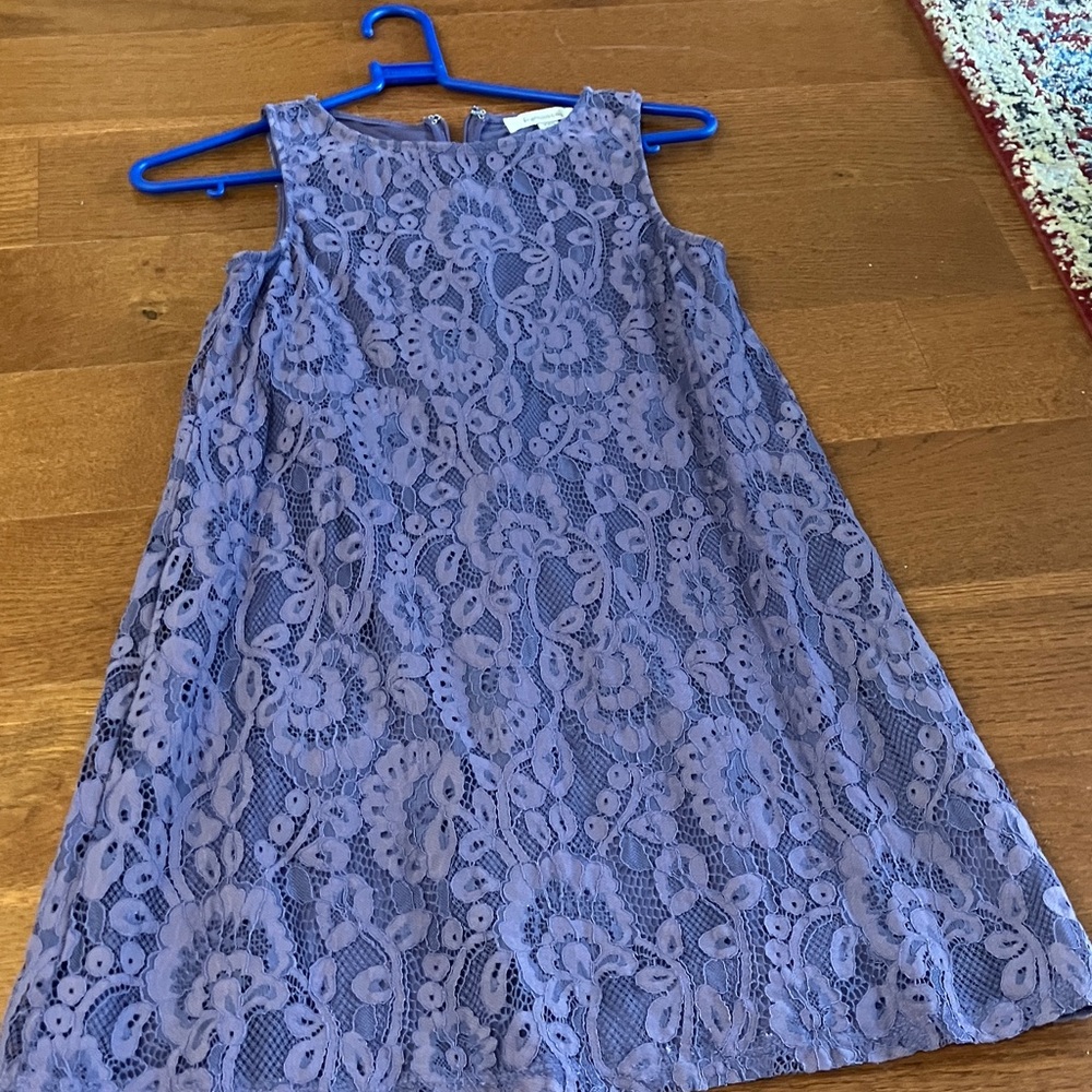 Francesca's Collections Lace Dress in Purple